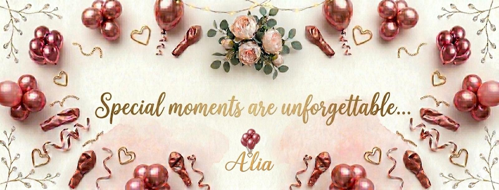 Alia Event Design — Special moments are unforgettable